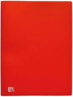 Oxford Protège-documents "Initial", A4, 40 Pochettes - Rouge