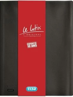 Oxford Protège-documents "Le Lutin", A4, 50 Pochettes - Noir