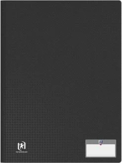 Oxford Protège-documents "Memphis", A4, 100 Pochettes - Noir