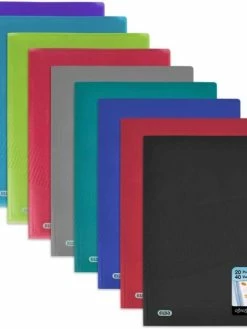 Oxford Protège-documents "Osmose", A4, 20 Pochettes - Assorti