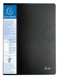 Exacompta Protège-documents "Up Line" - A4 - 60 Vues - Noir