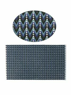 Perlesmania PS11106262 1 Feuille Adhésive Hotfix En Resine Facettée Type Chevron 20 Par 23.5cm