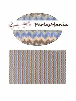 Perlesmania PS11106265 1 Feuille Adhésive Hotfix En Resine Facettée Type Chevron 20 Par 23.5cm