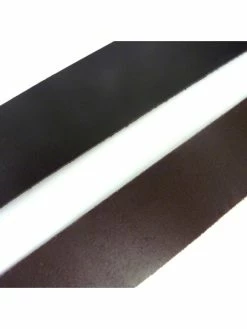 La Cuisine Des Perles R-20cm Cuir Plat Largeur 29,5mm De Couleur Marron Foncé Pour Bracelet Manchette Par Exemple