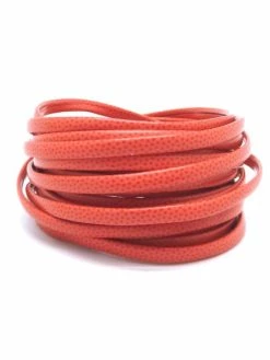 La Cuisine Des Perles R-2,8m Lanière Vinyle À Pois Tacheté 3,5mm De Couleur Rose Saumon Foncé