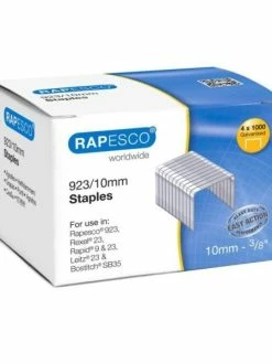 RAPESCO - Agrafes 923/10, 4.000 Pièces, Galvanisé