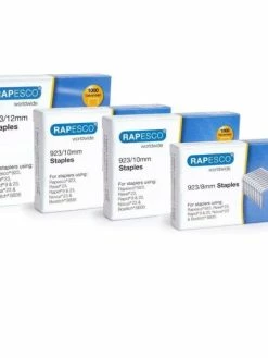 RAPESCO - Agrafes 923/8+10+12 Mm, Galvanisé