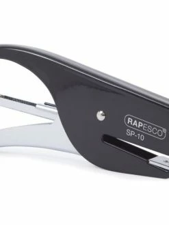 RAPESCO - Pince Agrafeuse SP-10, Chrome / Noir