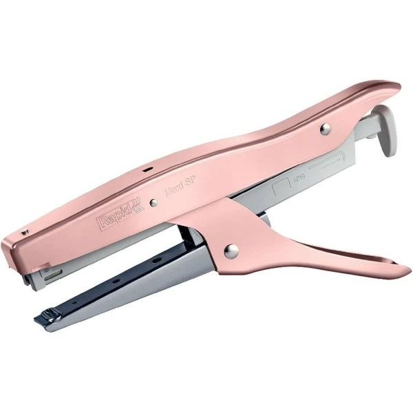 RAPID - Pince Agrafeuse Maxi SP, Capacité: 20 Feuilles, Or Rosé 1 RAPID - Pince Agrafeuse Maxi SP, Capacité: 20 Feuilles, Or Rosé