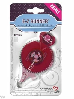 Scrapbook Adhesives Recharge Adhésive E-Z Runner - Bande Rayures - 15 M