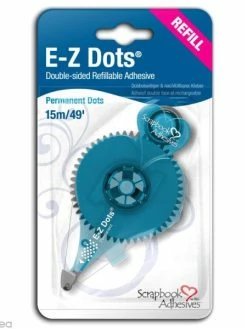 Scrapbook Adhesives Recharge Dérouleur Adhésif Permanent E-Z Dots Points - 15 M