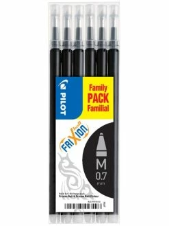 Recharge Pour Pilot FriXion Ball - Noir - 6 Pcs