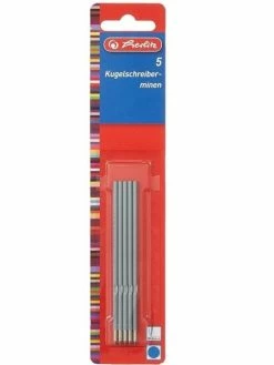 Recharge Pour Stylo à Bille X-20 - Bleu - Herlitz