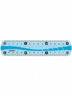 Règle Plate 15 Cm Incassable MAPED