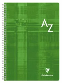 CLAIREFONTAINE Répertoire Spirales - 210 X 297 Mm - 5x5