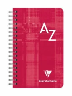 CLAIREFONTAINE Répertoire Spirales - 75 X 120 Mm - 5x5