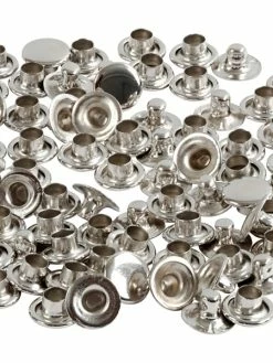 Creativ Company Rivets 7 Mm - Argenté - 50 Pcs
