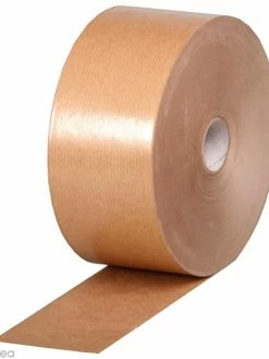 CLAIREFONTAINE Rouleau De Kraft Gommé Brun - 7 Cm X 200 Mètres