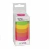 Heyda Ruban Adhésif Décoratif "Arc-en-ciel Fluo", Mat