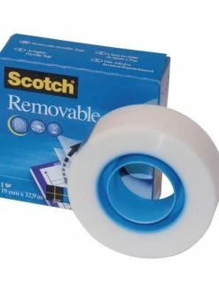 Ruban Adhésif Invisible Magic 811 19 Mm X 33 M Repositionnable SCOTCH