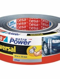 Ruban Adhésif Toilé Ultra Résistant Tesa 50m X 50mm Gris