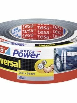 Ruban Adhésif Toilé Ultra Résistant Tesa 50m X 50mm Noir