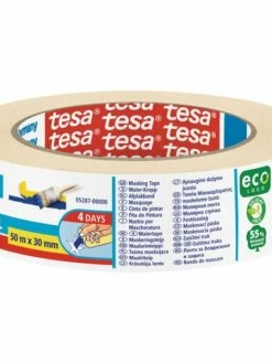 Tesa Ruban De Masquage Crêpé Universal, 30 Mm X 50 M