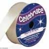 Celebrate Ruban De Satin - Blanc Crème - 20 Mm X 5 M