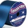 Celebrate Ruban De Satin - Bleu Cobalt - 38 Mm X 4 M