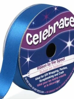 Celebrate Ruban De Satin - Bleu Roi - 13 Mm X 6 M