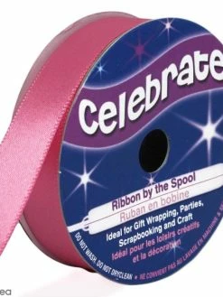 Celebrate Ruban De Satin - Rose - 13 Mm X 6 M