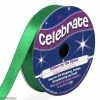 Celebrate Ruban De Satin - Vert Herbe - 9 Mm X 6 M