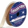 Celebrate Ruban En Organza - Marron Caramel - 9 Mm X 8 M