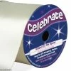Celebrate Ruban En Satin - Blanc Crème - 50 Mm X 4 M