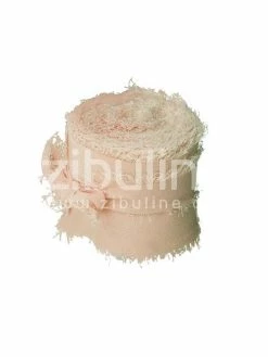 Zibuline Ruban Mousseline De Soie - Biscuit