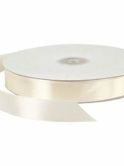 Creativ Company Ruban Satin 20 Mm - Blanc Cassé - 100 M