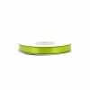 Lamerceriedevally Ruban Satin Double Face 10 Mm De Large 20 Metres De Long Vert