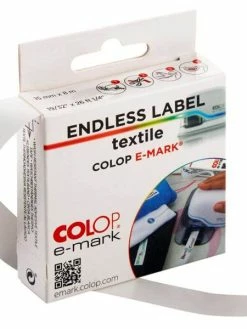 Colop Ruban Textile Thermo-adhésif Pour E-mark Create - 14 Mm X 8 M