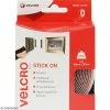 VELCRO® Ruban Velcro Auto Agrippant - A Coller - Blanc - 20 Mm X 2,5 M
