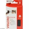VELCRO® Ruban Velcro Auto Agrippant - A Coller - Noir - 20 Mm X 1 M