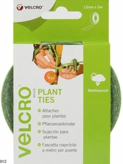 VELCRO® Ruban Velcro Auto Agrippant Pour Plantes - Vert - 12 Mm X 5 M