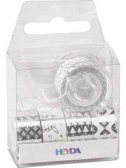 Heyda Rubans Adhesifs Deco " Noël " - Argent