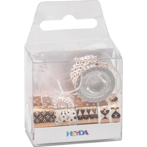 Heyda Rubans Adhesifs Deco " Noël " - Or Rose Brillant 1 Heyda Rubans Adhesifs Deco " Noël " - Or Rose Brillant