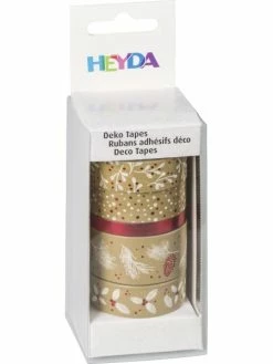 Heyda Rubans Adhésifs Décoratifs Washi Tape - Rouge/blanc -V-Zug shop rubans adhesifs decoratifs washi tape rougeblanc p 2