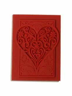 Perlesmania S1161134 Lot 1 Tampon Encreur Saint Valentin Coeur