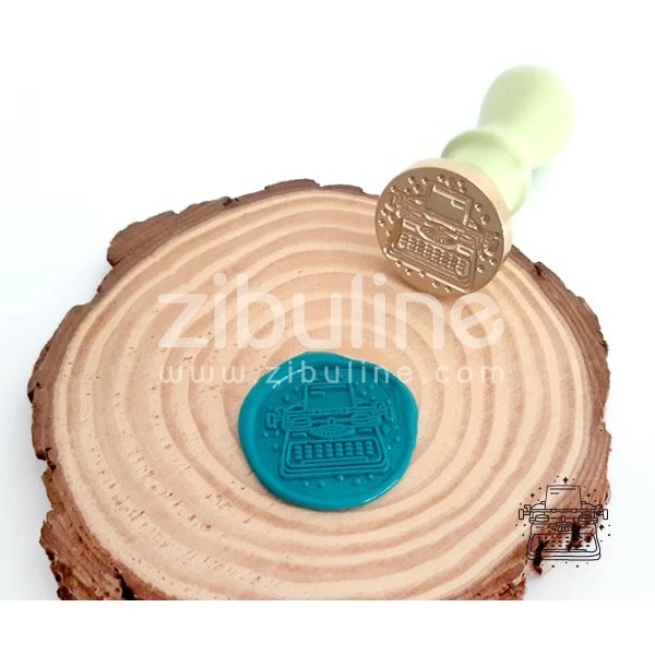 Zibuline Sceau 25 Mm - Machine à écrire 1 Zibuline Sceau 25 Mm - Machine à écrire