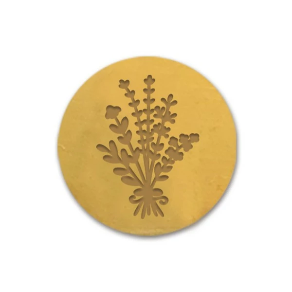 Aladine Sceau Pour Cachet De Cire - Bouquet - 20 Mm 2 Aladine Sceau Pour Cachet De Cire - Bouquet - 20 Mm – Image 2