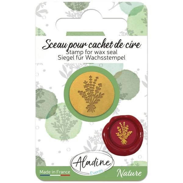 Aladine Sceau Pour Cachet De Cire - Bouquet - 20 Mm 1 Aladine Sceau Pour Cachet De Cire - Bouquet - 20 Mm