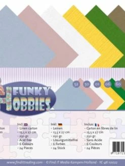 Find It™ Set 24 Cartes Yvonne Creations -Funcky Hobbies 13.5x27cm