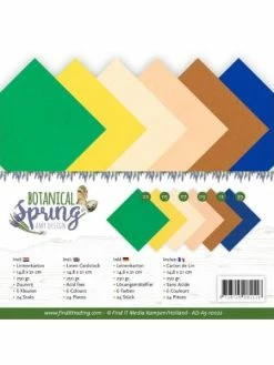 Find It™ Set 24 Feuilles Amy Design - Botanical Spring A5 14.8 X 21 Cm